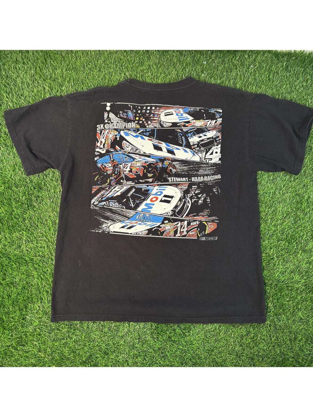 Nascar Chase Authentics Tony Stewart #14 Mobile 1 T-Shirt Mens Large - Picture 6 of 6